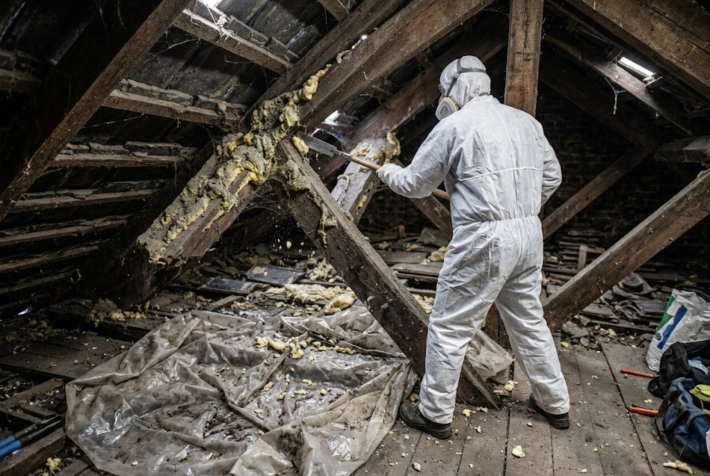 Spray foam removal in Wigan